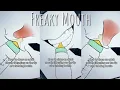 Drawing Mouth Playing Art Tutorial