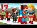 Download Lagu JJ SUPERMAN and SUPERGIRL LIFE CYCLE! EVOLUTION in Minecraft - Maizen