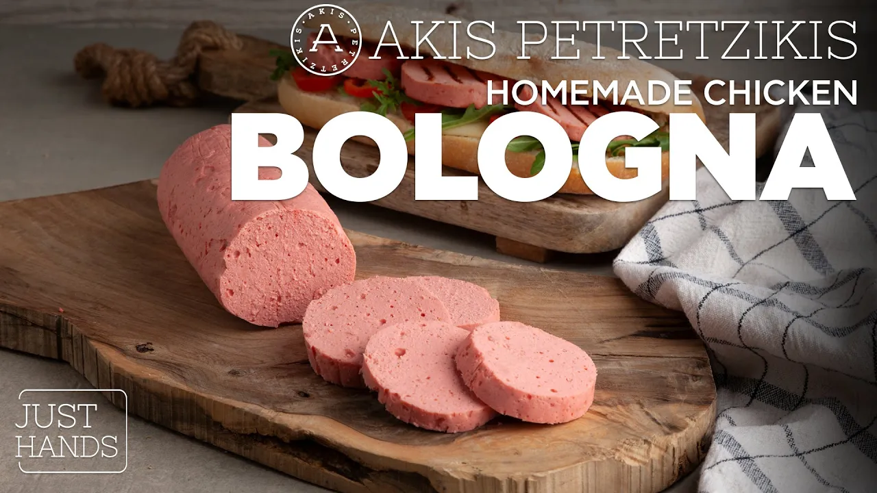Homemade Chicken Bologna   Akis Petretzikis