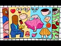 Download Lagu TUNG TUNG TUNG SAHUR CHOOSES PRINCESS BALLERINA CAPPUCCINA OR ESPRESSONA SIGNORA 😍 DIY PAPER STICKER