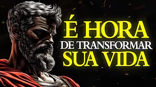 É HORA DE REINICIAR SUA VIDA, DESAPAREÇA E TRANSFORME-SE | ESTOICISMO 🏛️