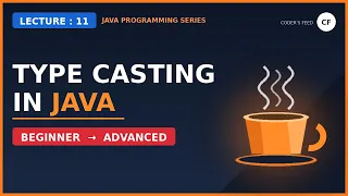 Typecasting in Java lecture-11 java tutorials for beginners in Hindi