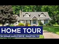 Vermont Home Tour 98 Sugar Maple Drive Swanton VT Unique Elegant Custom-built Home