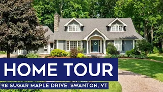 Vermont Home Tour 98 Sugar Maple Drive Swanton VT Unique Elegant Custom-built Home