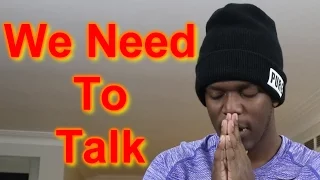 we need to talk 