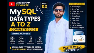 MySQL Data Types Explained Complete Guide with Examples MySQL Tutorial Part 2