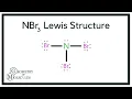 NBr3 lewis Structure Nitrogen Tribromide How to Draw the Lewis Dot Structure for NBr3