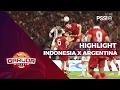 HIGHLIGHT TIMNAS INDONESIA KONTRA ARGENTINA DI SUGBK SENAYAN GARUDA TODAY