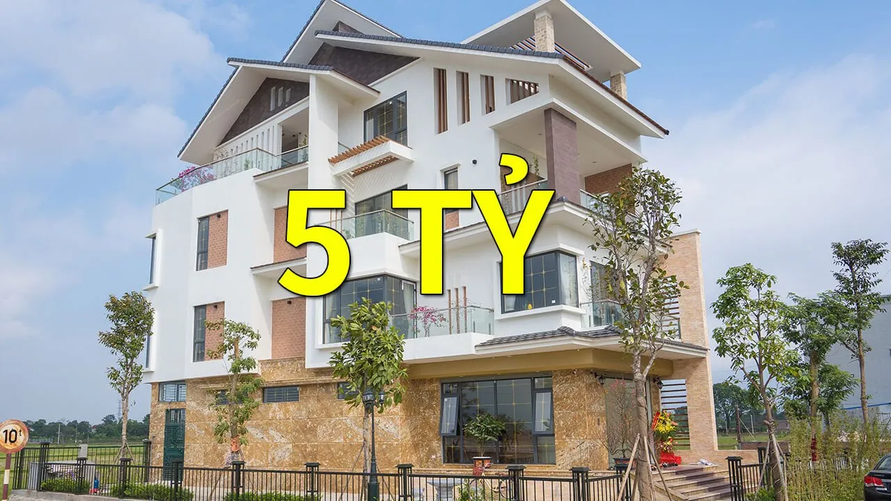 Khám phá mẫu Villa hiện đại 610m2 thiết kế độc đáo tại Hà Nội