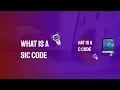 SIC Codes What is it and how does it work