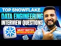 Snowflake Interview Questions REAL Questions Asked in Data Engineering Interviews 2025 26