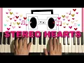 Download Lagu How To Play - Stereo Hearts (Piano Tutorial Lesson) | Gym Class Heroes ft. Adam Levine