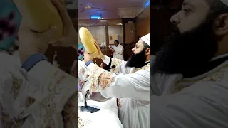 القداس البسيلي ابونا مينا نبيل صوت ملائكي   دندنها