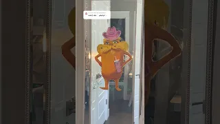 Painting THE LORAX PREPPY on my mirror