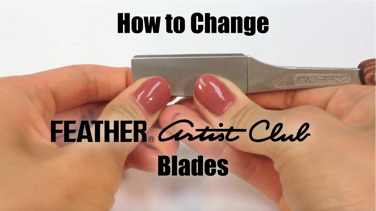 How to Remove, Insert and Replace Feather Artist Club Blades
