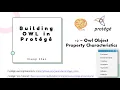 Build Ontology in Protege pizza owl - 12 Object Properties Characteristics