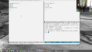 Using Emacs Episode 65 - Live Python
