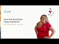 Java Primitive Data Types Explained int double boolean and char