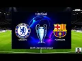 PES 2020 | CHELSEA FC vs FC BARCELONA | UEFA Champions League 1/8 Final | Gameplay PC