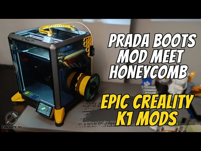 D3vil Wears Prada – Honeycomb Edition (Rear Right Boot for Creality K1) video thumbnail