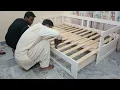 Twin to King Melody Day Bed Assamble bed with Storage Bolton Furniture