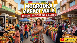 Moorooka Market Walk Brisbane s Multicultural Street Life in 4K