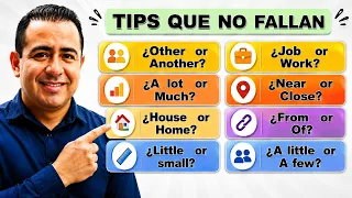 20 PALABRAS que más te Traban, Equivocan  y Confunden al hablar INGLÉS
