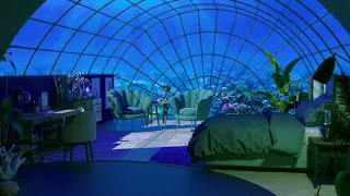 Cozy Underwater Room Ambience Deep Underwater Sounds For Sleep Relax Study Ocean Sounds 