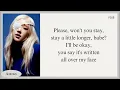 Download Lagu ROSÉ STAY A LITTLE LONGER karaoke with lyrics