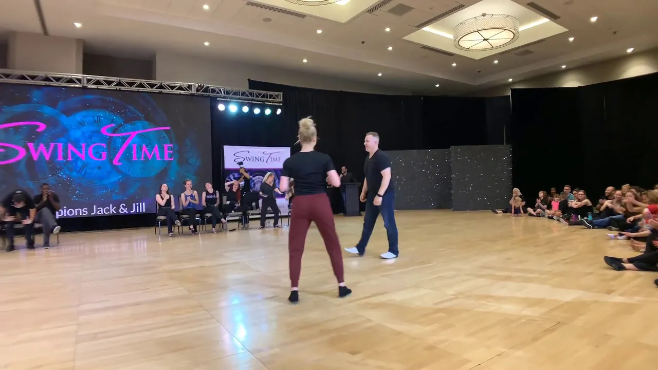 Kyle Redd & Victoria Henk - SwingTime 2019 Peer Vote Invitational Jack & Jill 1st Place - WCS Dance