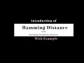 Hamming Distance computer network polytechguru