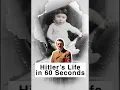 Adolf Hitler Biography  in 1 Minute | The Dark Truth Revealed #adolfhitler