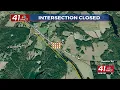 Intersection of Rumble Road Highway 41 and Evans road will be closed for three days next week in