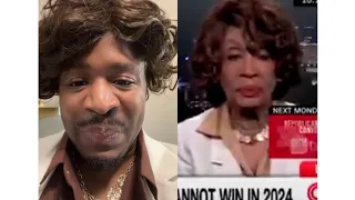 Who wore it better I found Maxine Waters James Brown wig I m going to be put in time out for this