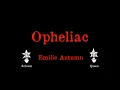 Emilie Autumn - Opheliac - Karaoke