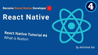 React Native Button React Native Tutorial in Hindi