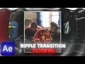 Smooth Ripple transition tutorial After Effects tutorial