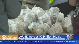 LAUSD Serves 10 Millionth Meal Amid School Closures