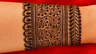 Simple & Elegant Back Hand Mehndi Design | Mehndi Tutorial | New Mehandi Ka Design | Mehndi | HENNA