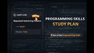 Leetcode 459 Repeated Substring Pattern Solution