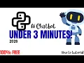HOW TO MAKE AN AI CHATBOT IN PYTHON 100 FREE UNDER 3 MINUTES GEMINI AI