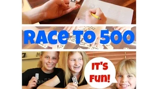 Race to 500 Times Table Game for Multiplication Practice