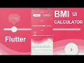 BMI Calculator UI Speed Coding in Flutter