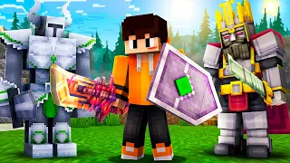 MINHA NOVA BASE E A BATALHA DE BOSS CISCO'S FANTASY MEDIEVAL RPG DRAGONFYRE NO MINECRAFT!