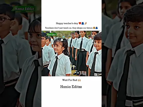 Happy teacher's day🥹#shorts #emotional #children #teachersday #youtubeshorts #viral #lifelessons #yt