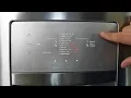 Frigidaire Refrigerator - How to do a Forced Defrost System Test Error Code Lookup