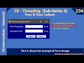 Thread Timer Part 2 - About the Example C Advanced 234