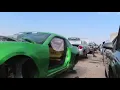 LKQ Day in the salvage yard