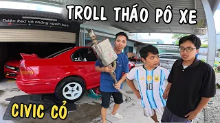 Thiện Red TROLL Tháo Pô Xe CIVIC Ku Hân Và Cái Kết Âm Thanh Bất Ngờ