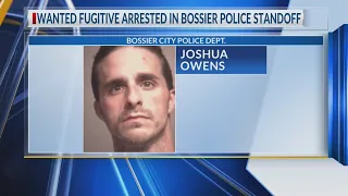 Wanted fugitive arrested in Bossier Police standoff